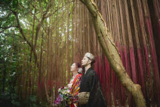 lilly wedding_琉装&古民家フォト