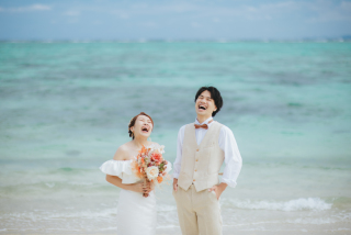 lilly wedding_ビーチ&グリーン