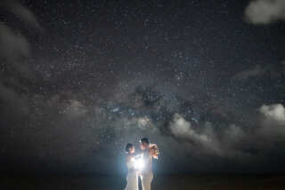 lilly wedding_night＆星空Photo