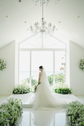 lilly wedding_チャペル＆ビーチフォト☆