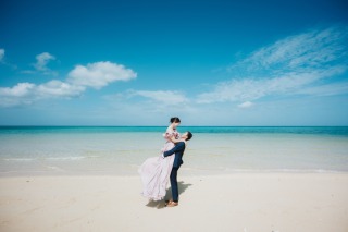 lilly wedding_ビーチフォト☆