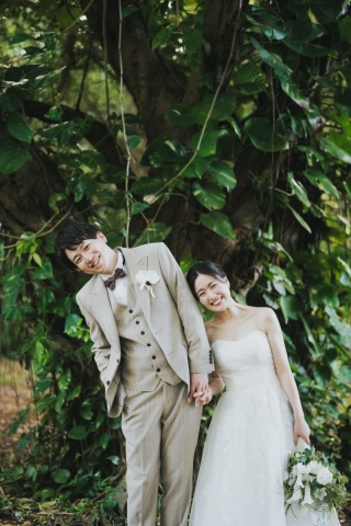 lilly wedding_ビーチ&グリーン