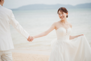 lilly wedding_ビーチフォト☆