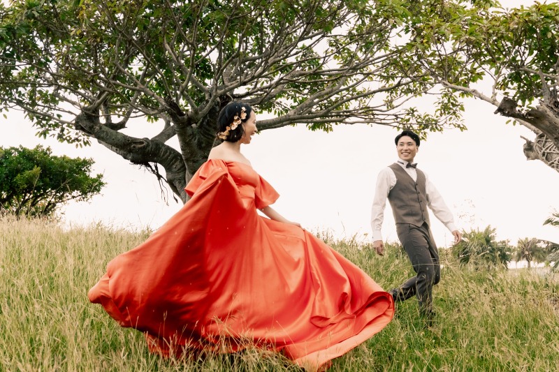 lilly wedding_ガーデンで撮影できる