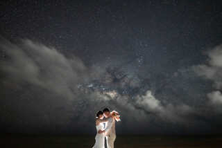 lilly wedding_night＆星空Photo
