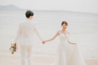 lilly wedding_ビーチ&グリーン