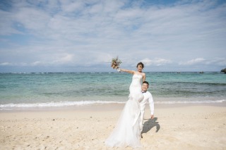 lilly wedding_ビーチ&グリーン
