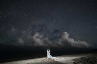 lilly wedding_night＆星空Photo