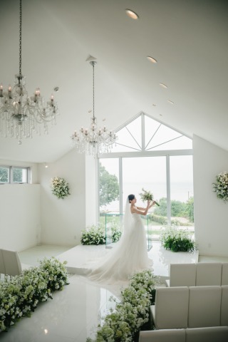 lilly wedding_チャペル＆ビーチフォト☆