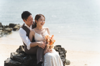 lilly wedding_ビーチフォト☆