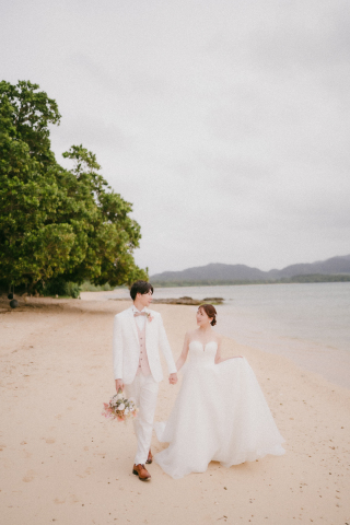 lilly wedding_ビーチ&グリーン