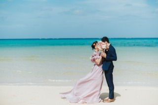 lilly wedding_ビーチフォト☆