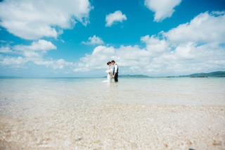 lilly wedding_ビーチフォト☆