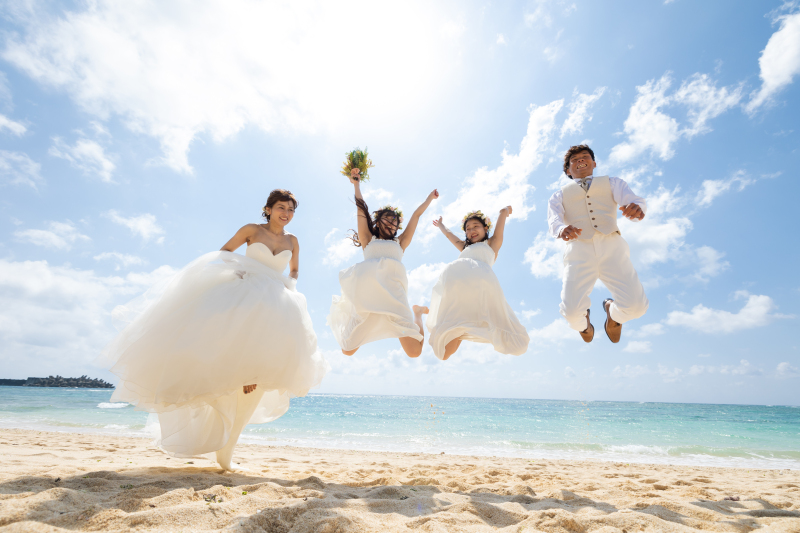 海をバックに皆様で思い切り楽しんじゃいましょ☆