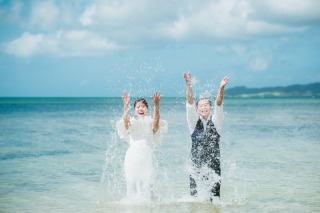 lilly wedding_ビーチフォト☆