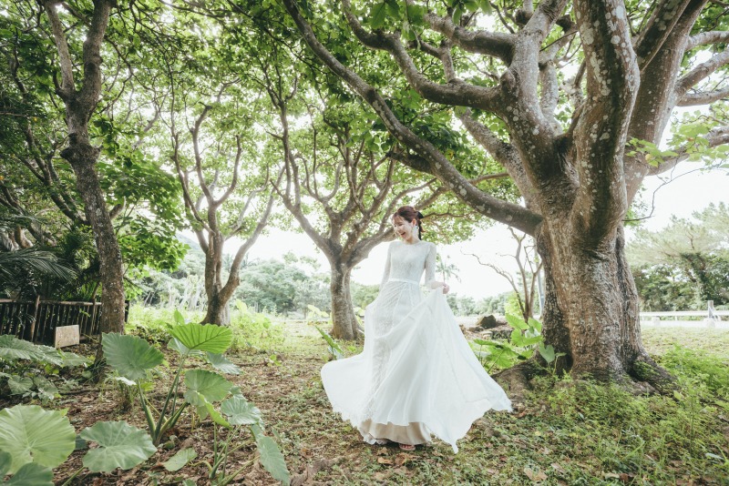 ランチ後はドレスチェンジしてグリーンスポットへ