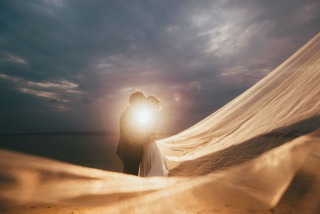 lilly wedding_night＆星空Photo