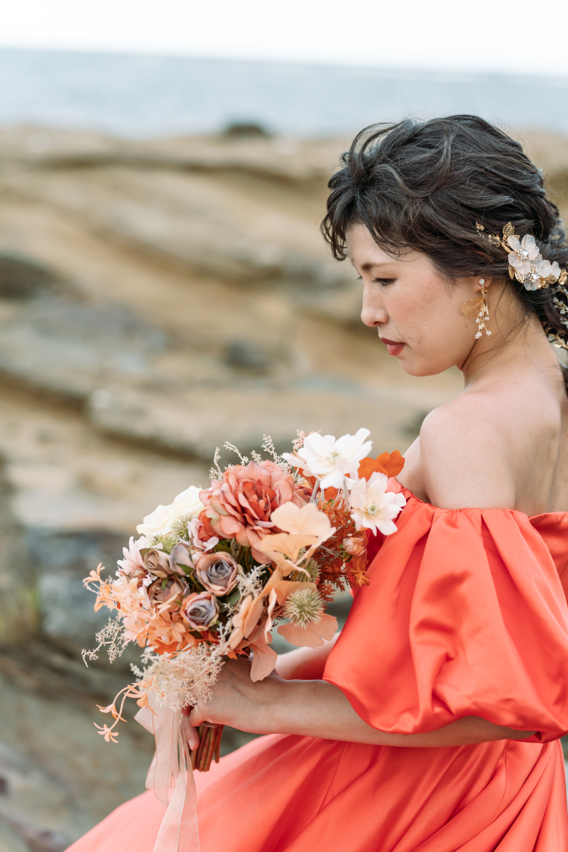 ご新婦様☆ソロショットも素敵♡