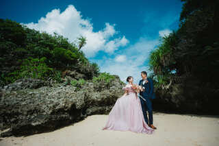 lilly wedding_ビーチフォト☆