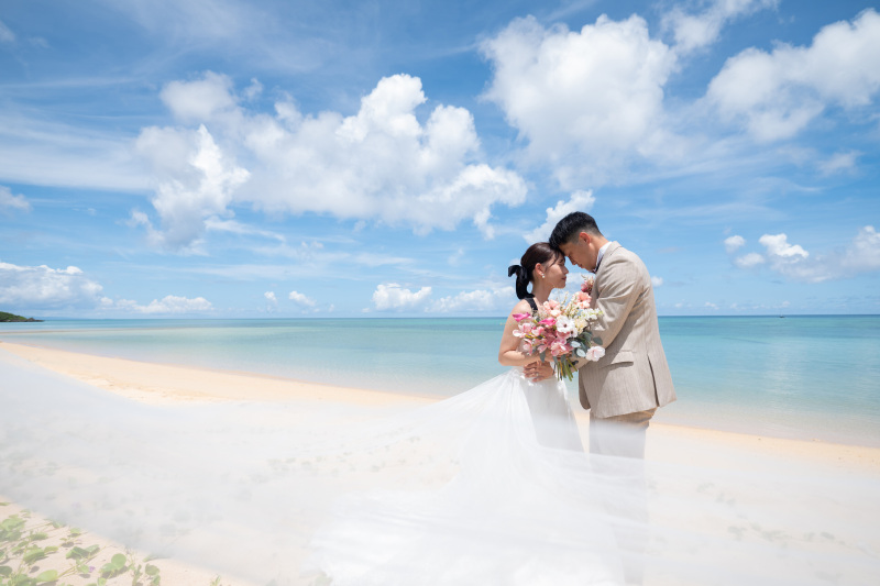 NEW☆【ガーデン挙式&ビーチPhotoプラン】挙式&ドレス&ヘアメイク＆Photo100カット以上全データ納品コミコミplan