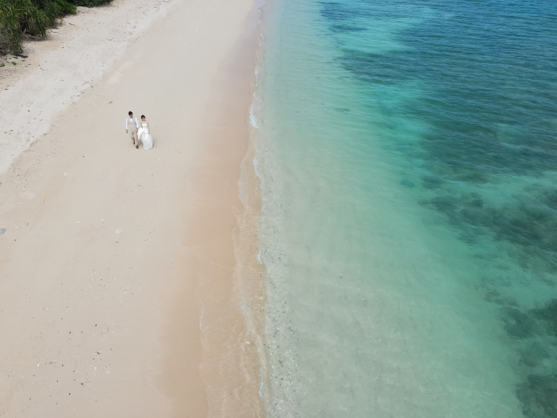 【平日撮影限定プラン】フォト&オープニングmovieプラン☆衣裳&ヘアメイク&100カット&ドローンmovieすべて込み☆