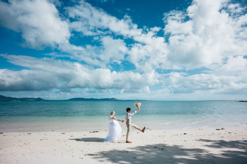 【早割】年内申込限定☆今だけお得！ドレス1着追加無料☆ビーチロケーションフォト☆ドレス2点ヘアメイク※80カット保障全データ込