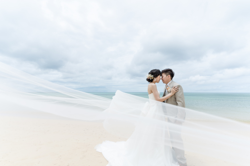ビーチ&海のみえる石垣島チャペルフォトプラン※dress1着追加無料※衣裳フリーチョイス+ヘアメイク+100カット込み
