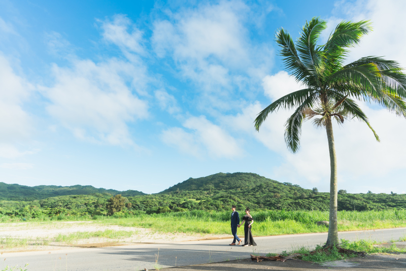 平日限定割引☆ビーチ&サンセットフォトプラン※衣裳フリーチョイス+ヘアメイク+100カット込み