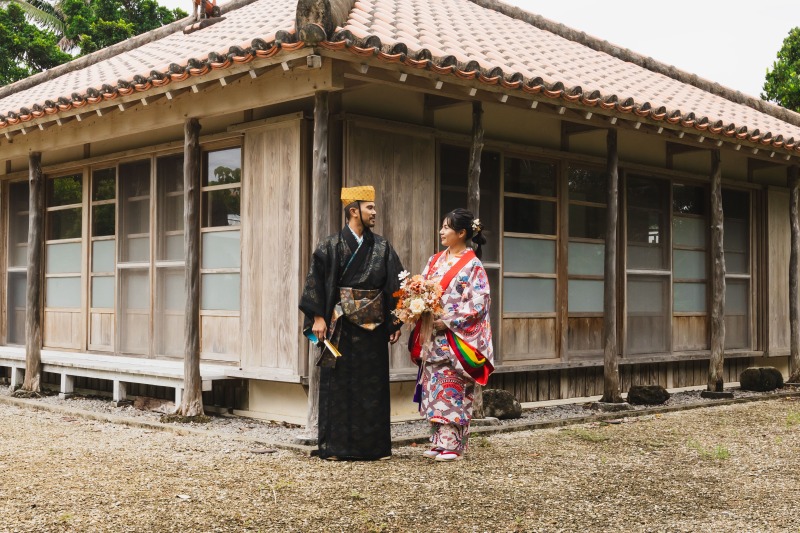 【平日限定】八重山の自然をバックに☆琉装ロケーションフォト☆琉装+ヘアメイク&着付け+80カット保障!