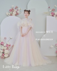 【プラコレドレス】Letty beige-レティーベージュ-