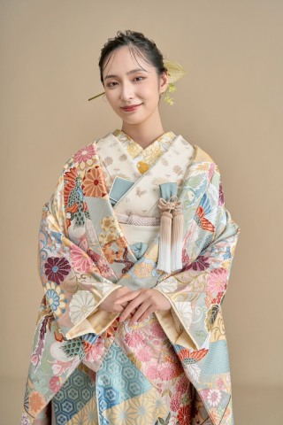  裂取り四季花文 - きれどりしきばなもん -