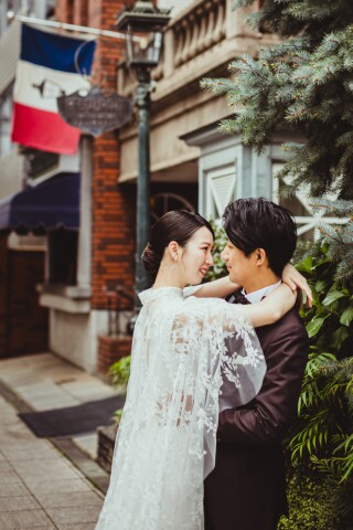 事前試着付！レトロな洋館「馬車道十番館」洋装1着プラン《新郎新婦ランチ付》