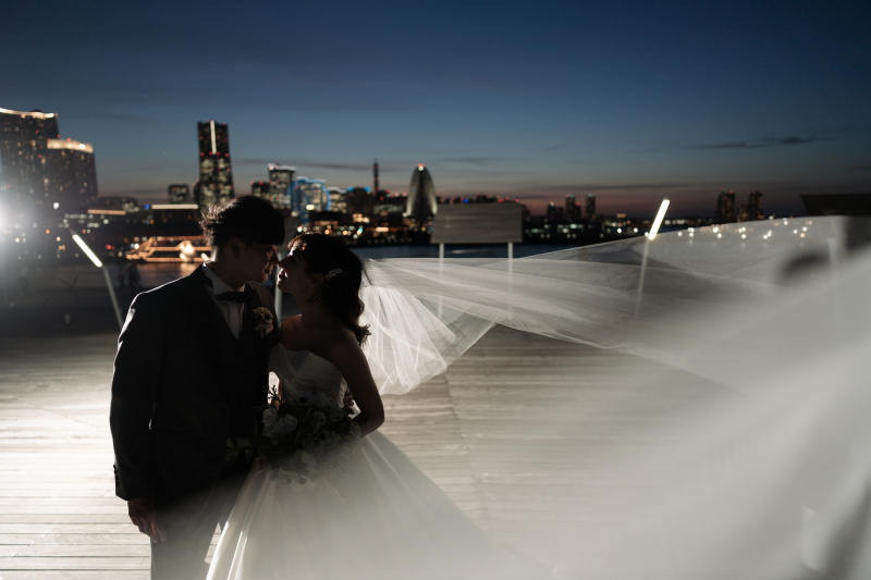 かっこいいベールショット