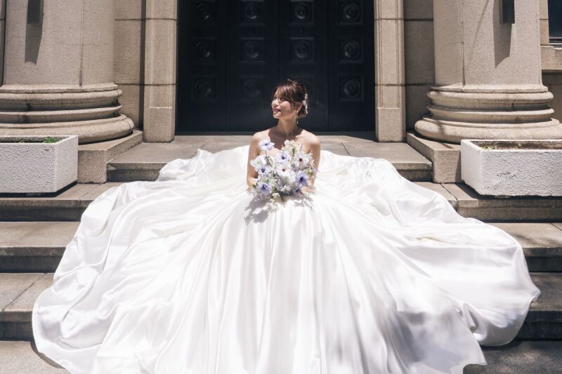 お座りショット♪