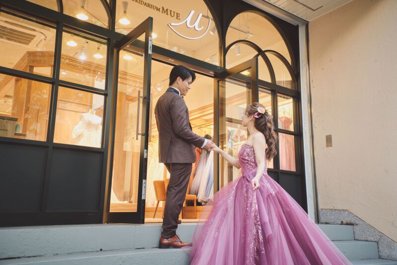 階段ショットもできます!