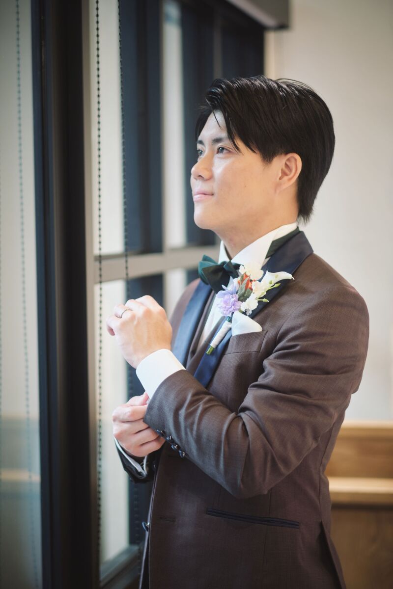 新郎さまソロショット