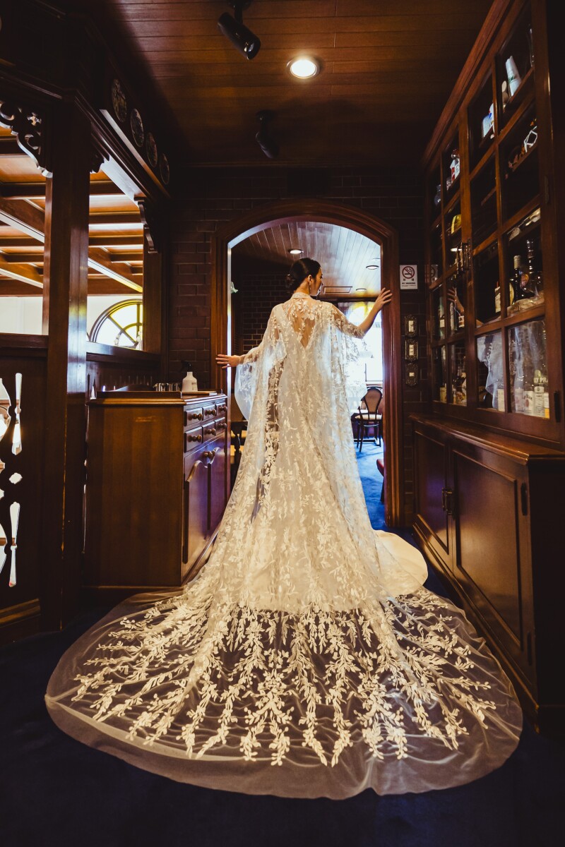 後ろ姿も美しい！