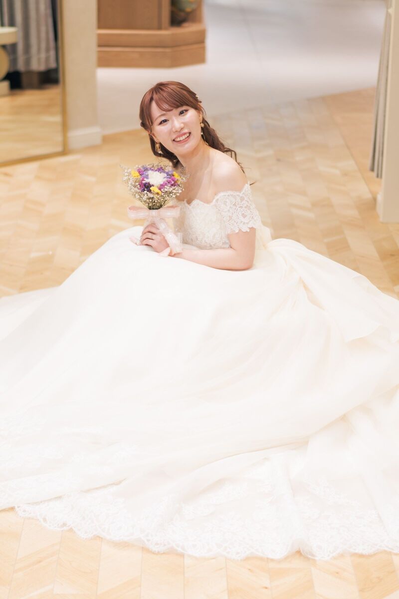 新婦さまソロショット