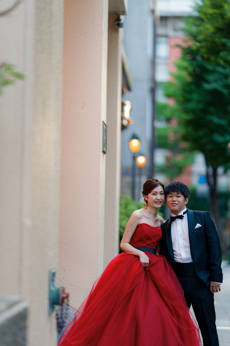 馬車道の街並みで