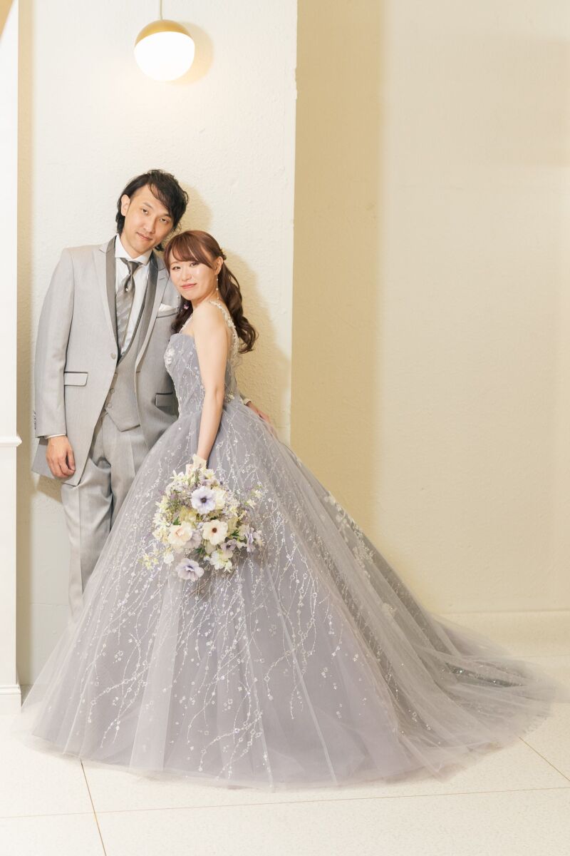 色直しはキラキラ♪