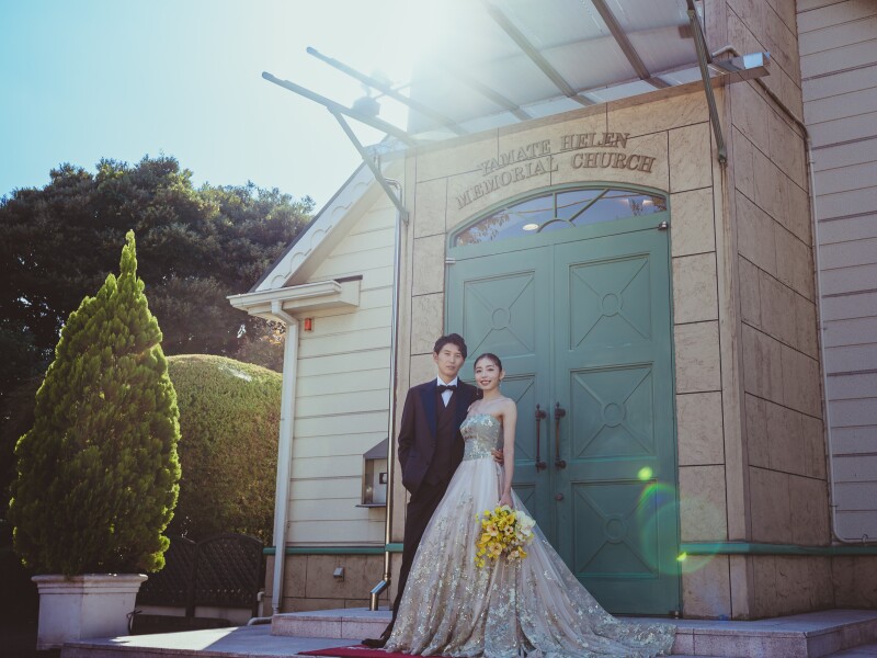 BRIDARIUM MUE横浜(ブライダリウム ミュー横浜)_チャペルで撮影できる