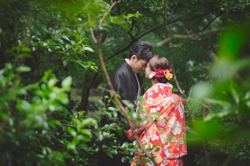 BRIDARIUM MUE横浜(ブライダリウム ミュー横浜)_庭園で撮影できる
