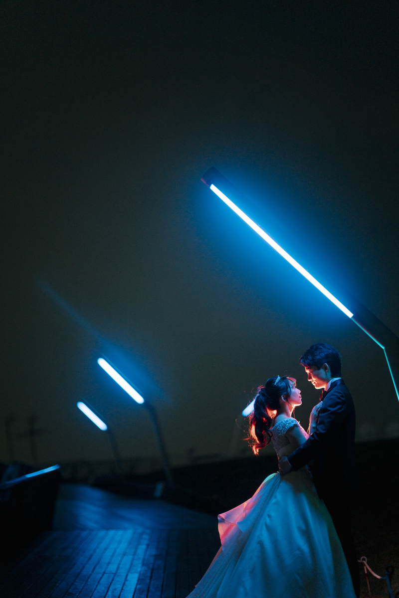 BRIDARIUM MUE横浜(ブライダリウム ミュー横浜)_夜景で撮影できる