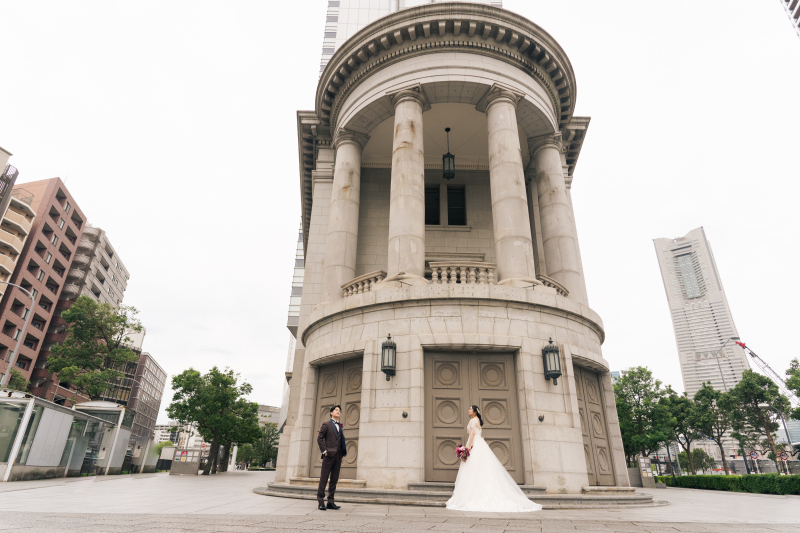 BRIDARIUM MUE横浜(ブライダリウム ミュー横浜)_歴史的建造物で撮影できる