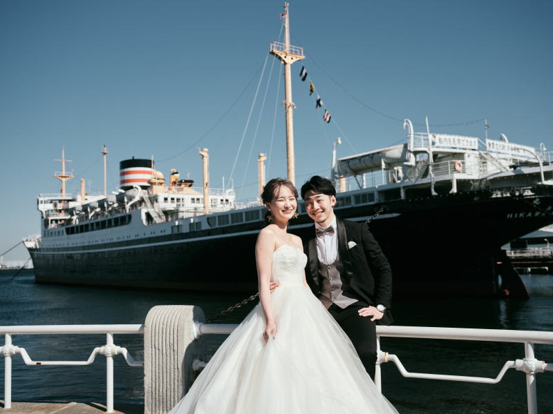 BRIDARIUM MUE横浜(ブライダリウム ミュー横浜)_人気スポットで撮影できる