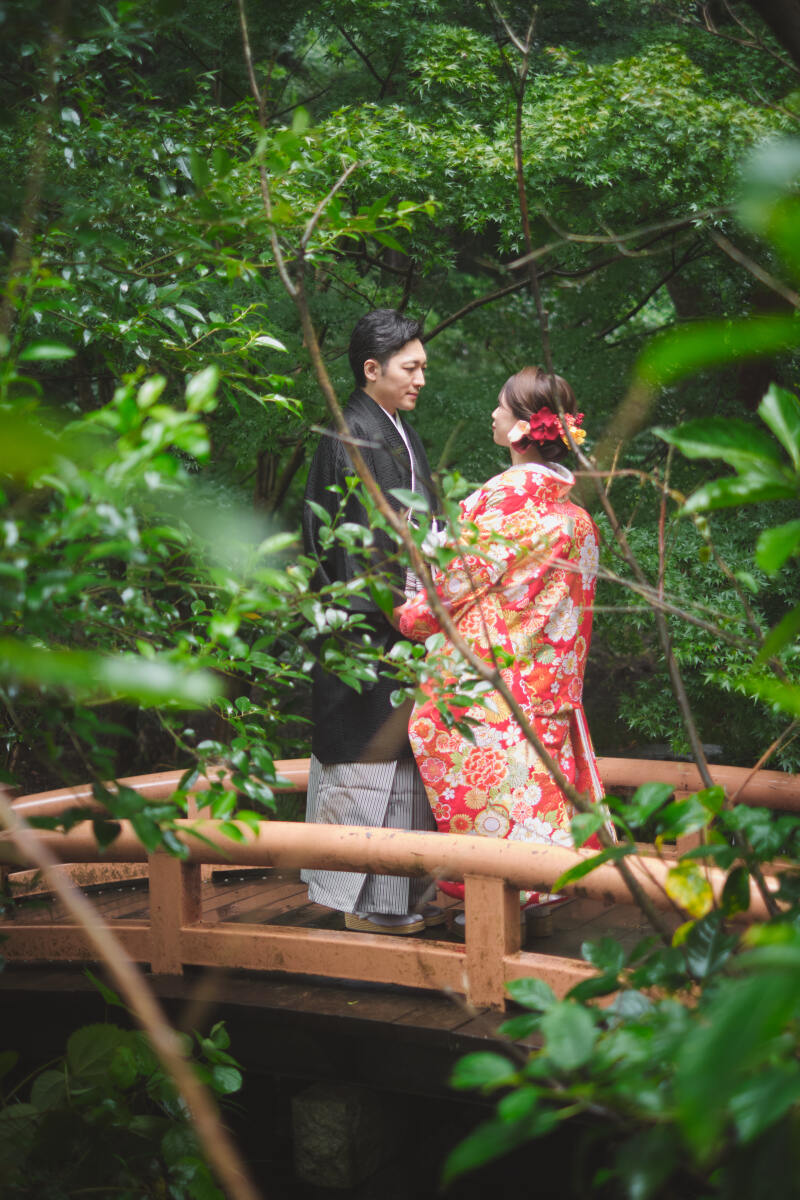 BRIDARIUM MUE横浜(ブライダリウム ミュー横浜)_庭園で撮影できる