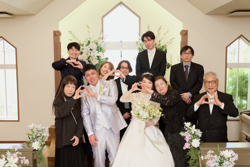 追加料金なし選び放題☆事前試着付！『山手ヘレン教会』洋装1着プラン｜愛犬との撮影可能|中華街重慶飯店ランチ付