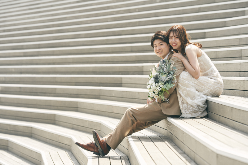 みなとみらいを一望できる「大さん橋」ロケーション撮影プラン【デイフォト】