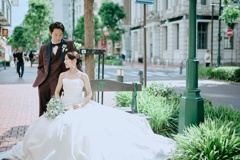 7/5(日)撮影1組限定☆追加料なし!歴史的建造物が立ち並ぶ街並み「馬車道」ロケーション撮影プラン