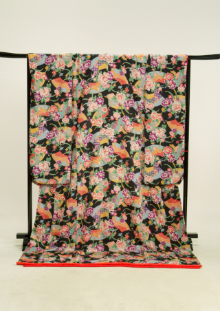 F-1 引振・黒/大正ロマン風